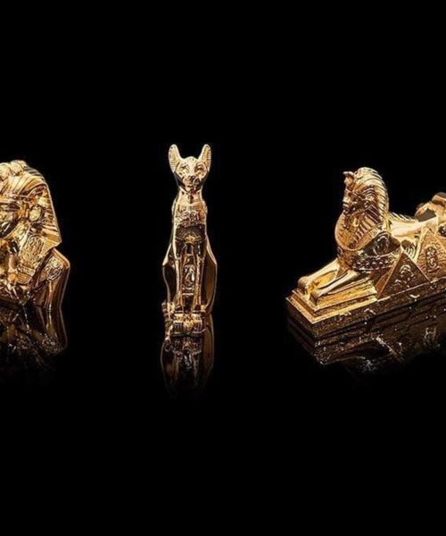24K Gold Egyptian Ornaments