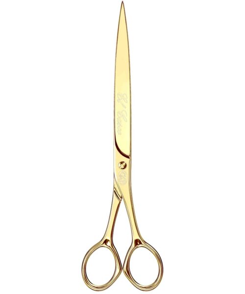 Leronza Luxury Gold 24k gifts ideas set products latest 24k Gold 9 Inch Scissor design