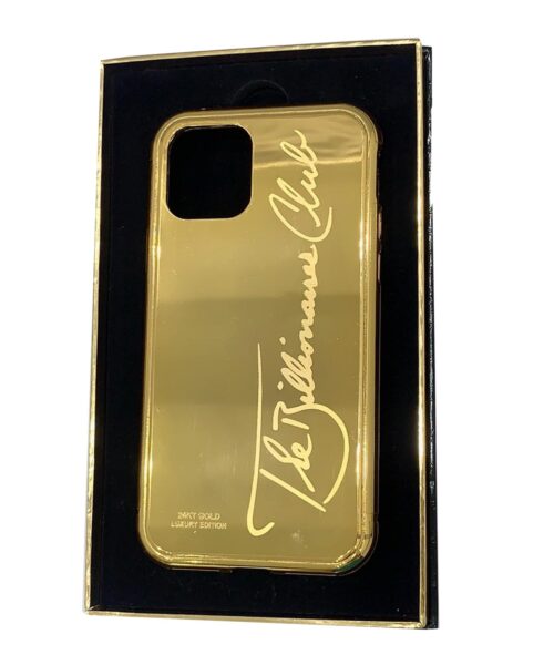 Luxury Gold iPhone 11 Pro and Pro Max Casing Billionaire Club Limited