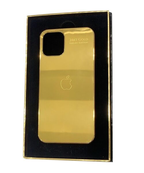 Luxury Gold Plain iPhone 11 Pro and Pro Max Casing