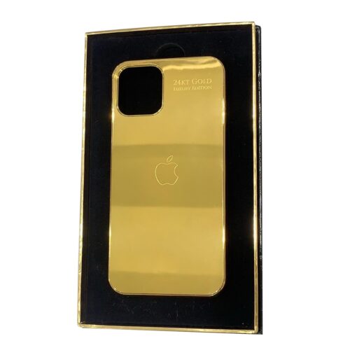 Luxury Gold Plain iPhone 11 Pro and Pro Max Casing