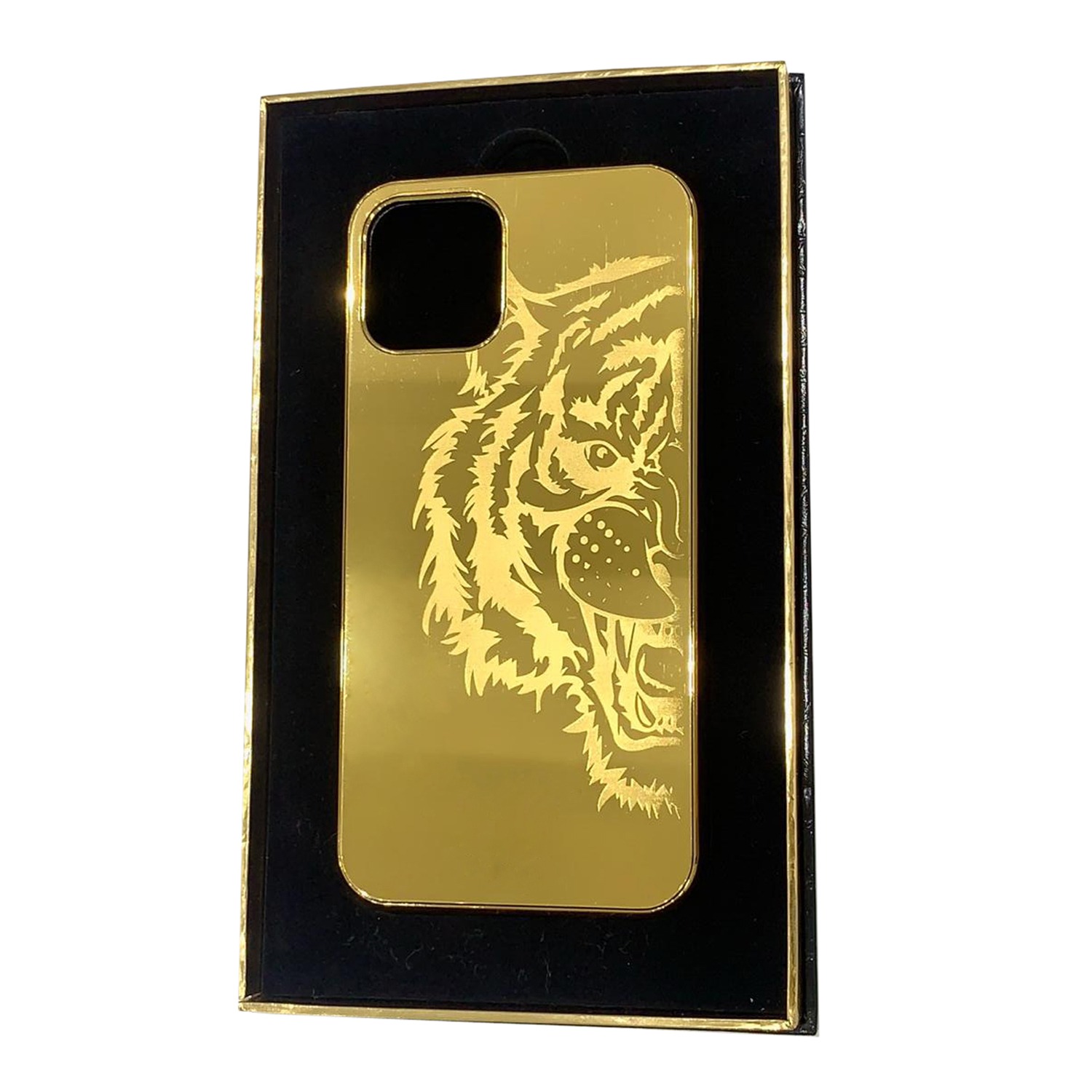 24k Gold Tiger iPhone 12 Pro and iPhone 