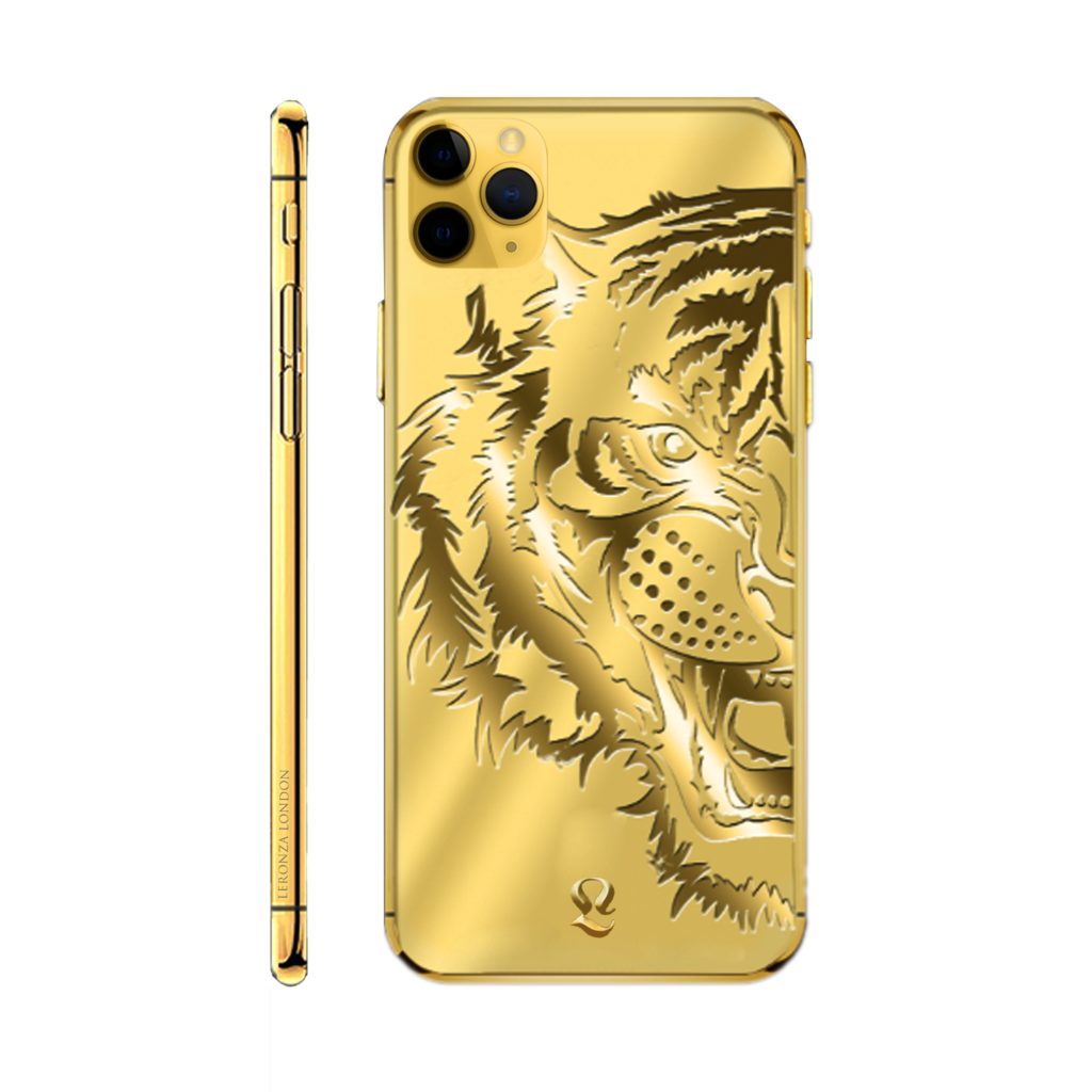 24k Gold Tiger Limited Edition iPhone 11 Pro and 11 Pro