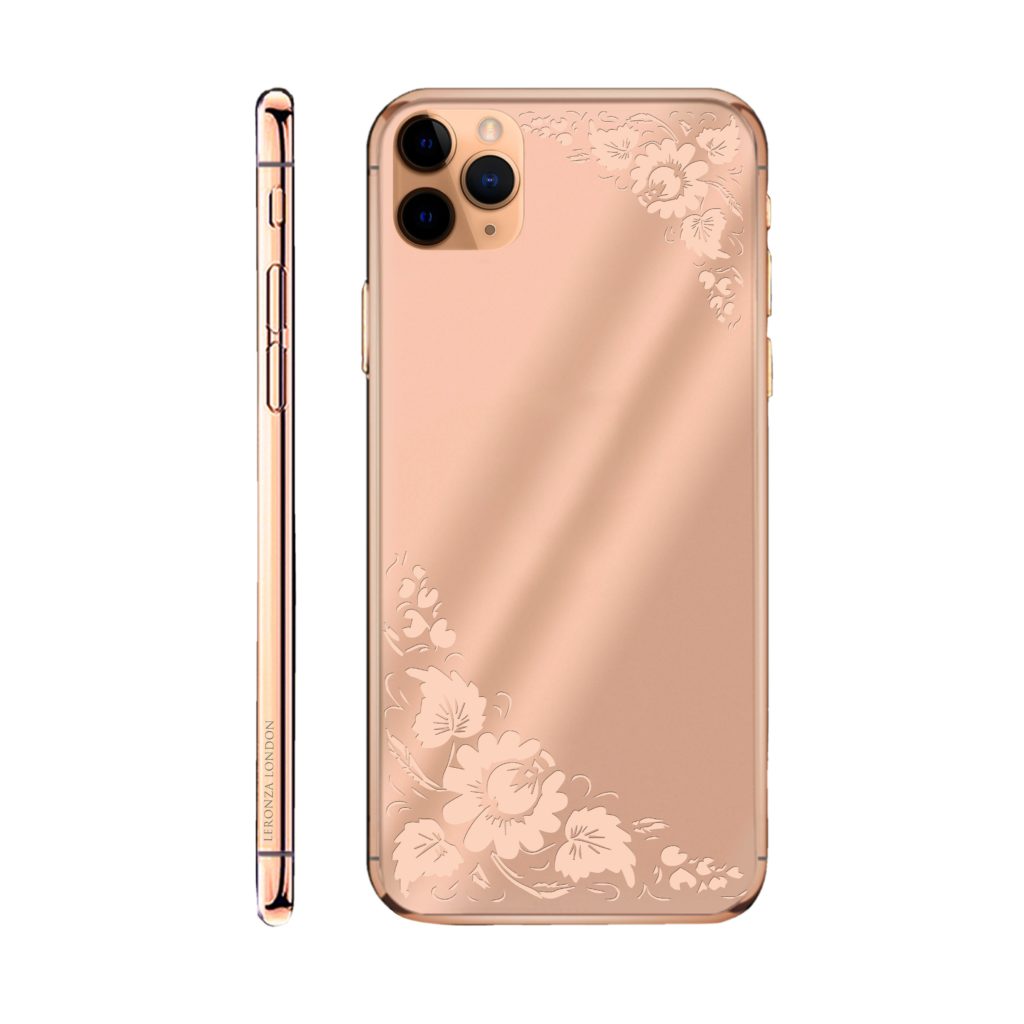 Rose Gold Flower Limited Edition Iphone 11 Pro And 11 Pro Max Leronza
