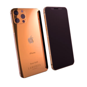 Leronza Rose Gold iPhone 12 Pro Diamonds