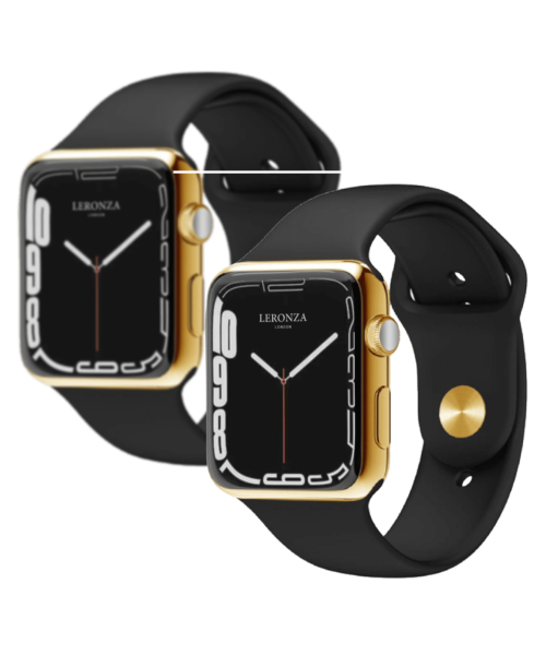 24k gold apple watch series 8 ultra with sports band