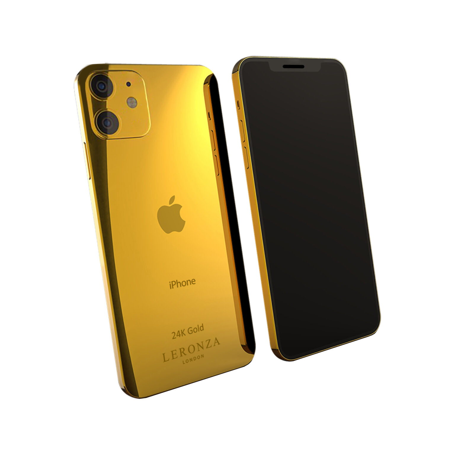 New Luxury 24k Gold iPhone 12 Mini - Leronza