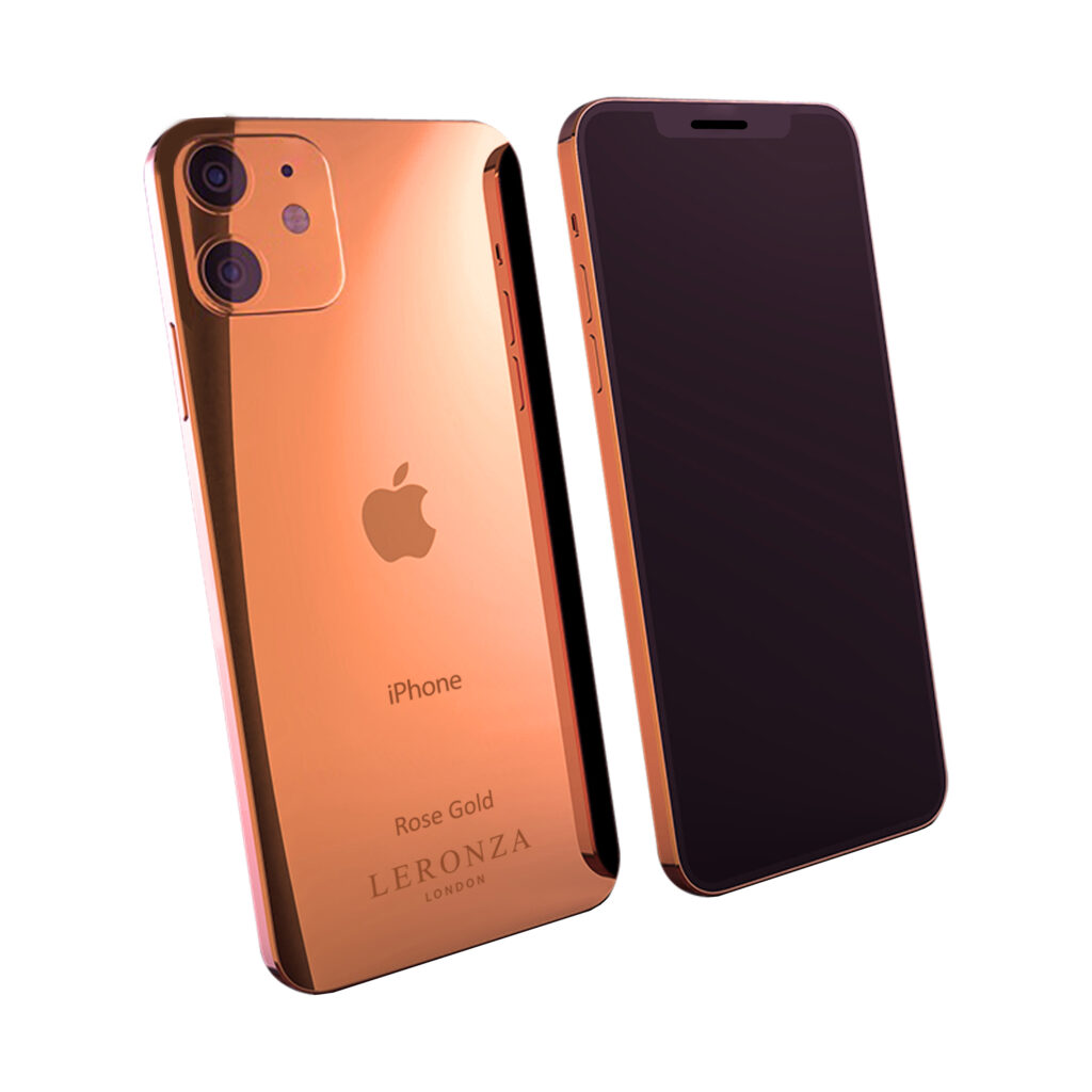 New Luxury Rose Gold Iphone 13 Mini Leronza