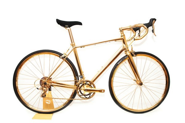 New Luxury 24K Gold Men's Racing Bike 