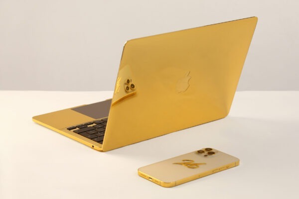 Customized Gold MacBook Pro