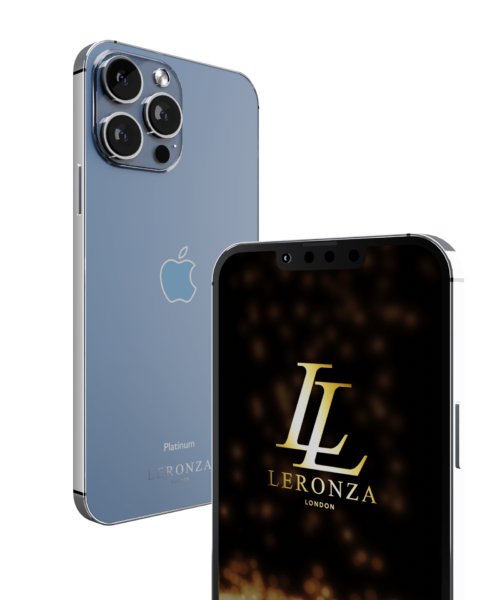 Leronza platinum iPhone 13 Pro Sierra Blue