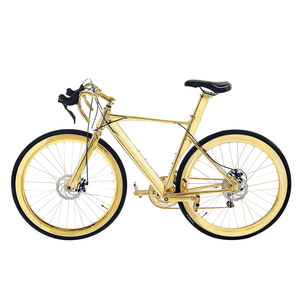 24K Gold Bike