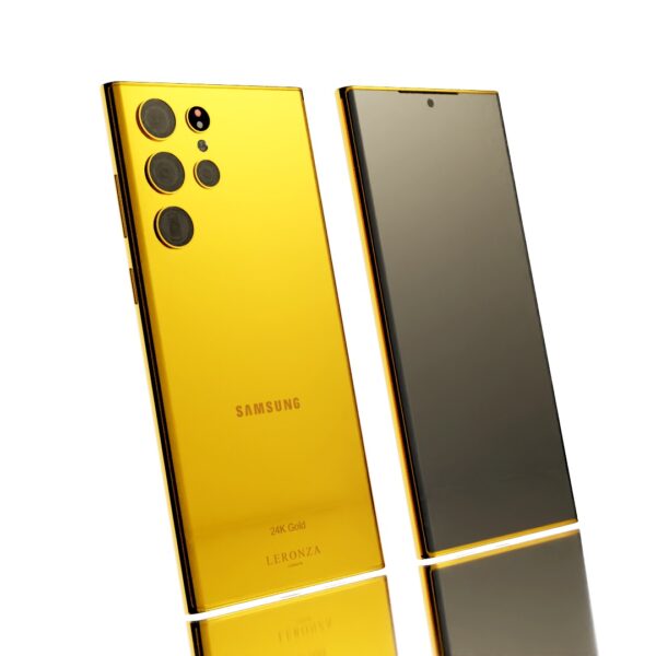 Leronza Luxury 24k Gold Samsung S22 Ultra