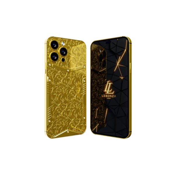 Luxury 24k Gold designer iPhone 14 Pro