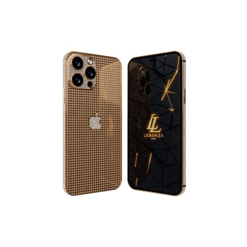 Luxury Rose Gold Diamond iPhone 14 Pro
