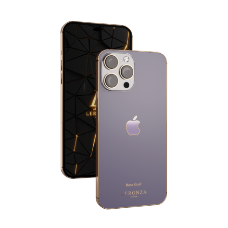 Purple rose gold iPhone 1 pro4