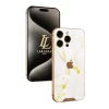 Leronza Rose Gold iPhone 15 Pro Full Mother Of Pearl Edition