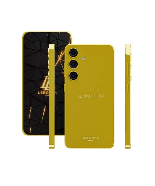 New Leronza Luxury 24k Gold Samsung Galaxy S24