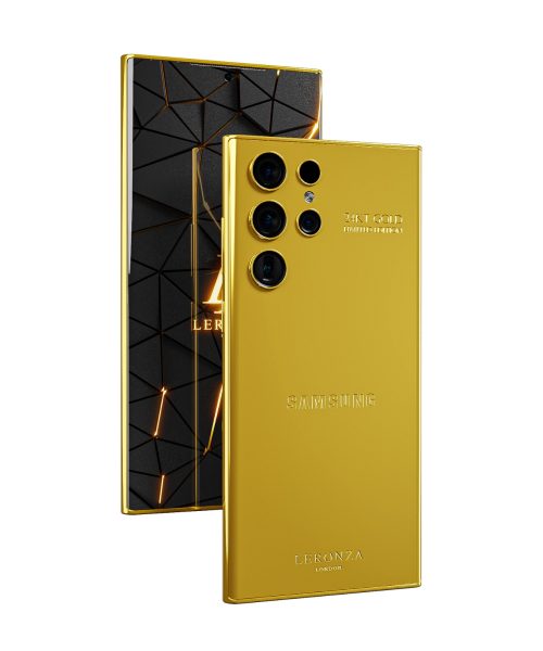 Leronza Luxury 24k Gold Samsung Galaxy S24 Ultra