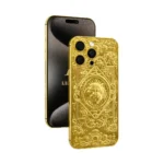 24k Gold iPhone 15 Pro max Imperial