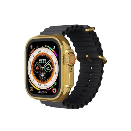 Leronza’s Custom made 24K Gold Apple Watch Ultra 3