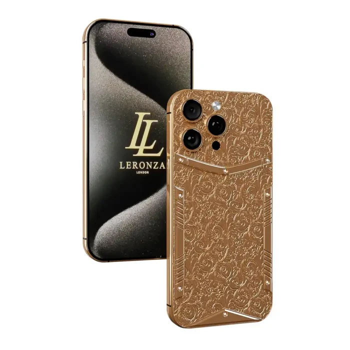 Luxury Gold iPhone 15 pro