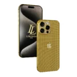 Gold iPhone 15 Pro Max Full Diamond