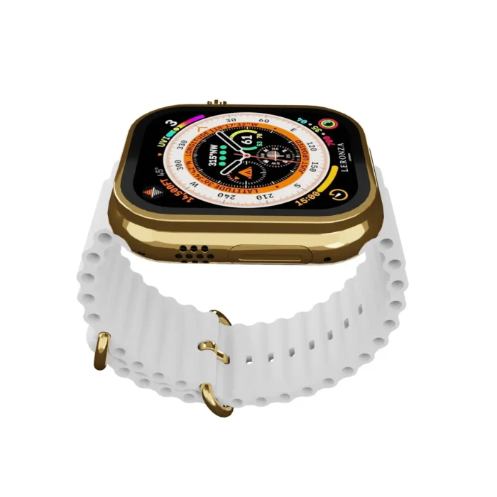 Leronza’s Custom made 24 Kt Gold Apple Watch Ultra 3