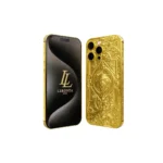 24k Gold iPhone 15 Pro max Imperial