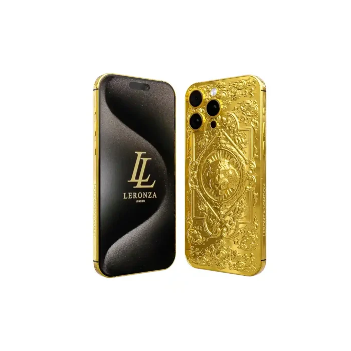 24k Gold iPhone 15 Pro max Imperial