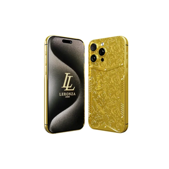 Luxury Gold iPhone 15 pro