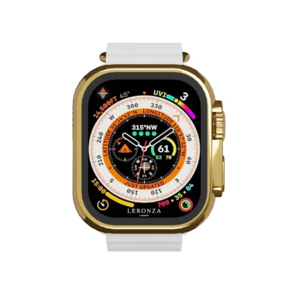 Leronza’s Custom made 24 Carat Gold Apple Watch Ultra 3