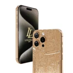 Luxury Gold iPhone 15 pro