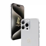 Gold iPhone 15 Pro Diamond logo