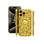 24k Gold iPhone 15 Pro max Imperial