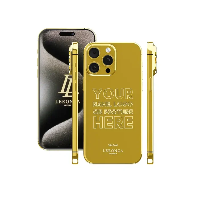 Full Gold iPhone 15 Pro max Elite