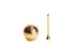 24K Gold Golf Ball and Tee