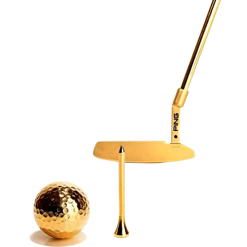 24k Gold Golf Club
