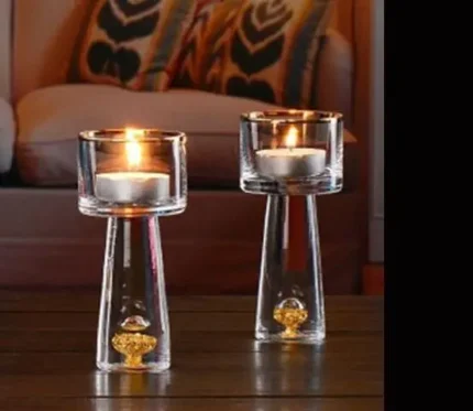 Leronza Luxury Exclusive 24K Gold Tealight Holder