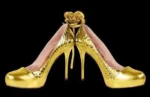 Unique custom luxury 24K Gold STILETTO by Leronza London