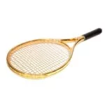 24K Gold Tennis Racket