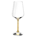 Leronza Luxury Artistic 24 Carat Gold Wine Glass