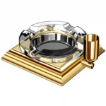 24K Gold Cigar Ashtray