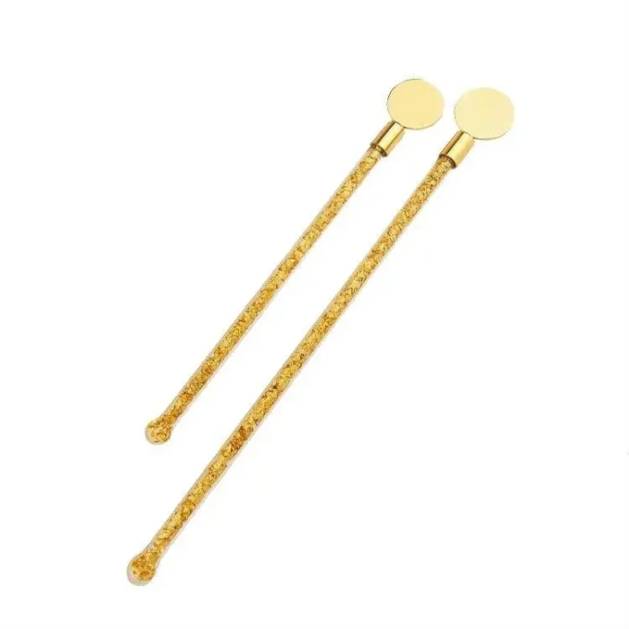 Leronza Luxury Exclusive 24 Carat Gold Stirrer