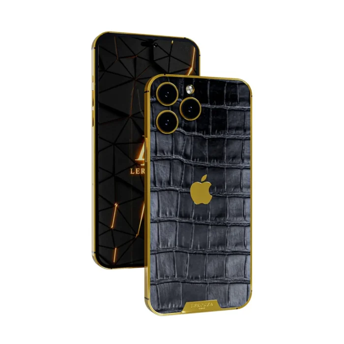 24K Gold iPhone 15 Pro Max WildGrace