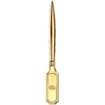 Leronza Luxury EXCLUSIVE 24 KT Gold LETTER OPENER Corporate Gifts