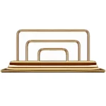 Leronza Luxury EXCLUSIVE 24 K Gold LETTER RACK Corporate Gifts