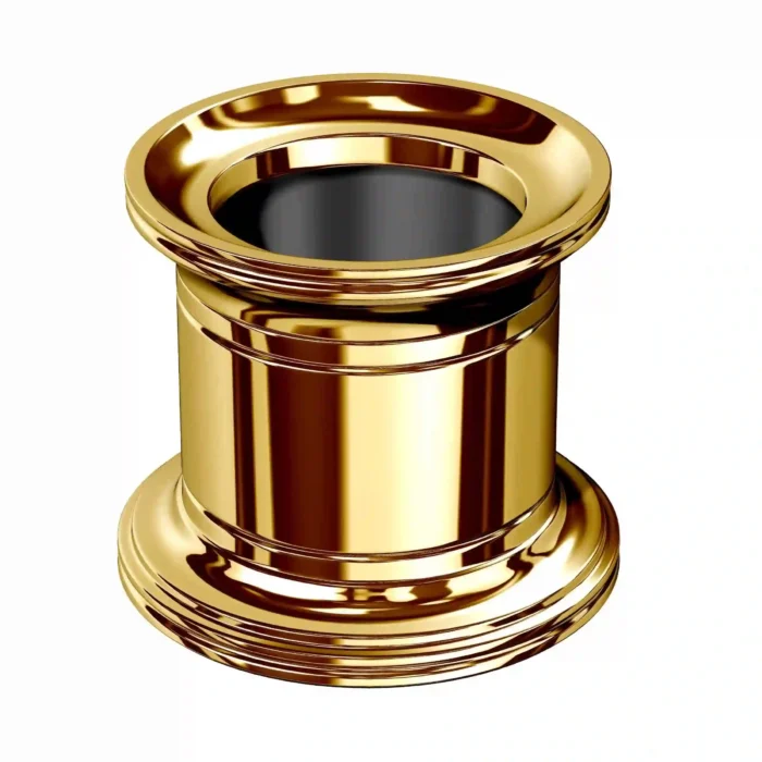 24K Gold Magnetic Paperclip Holder