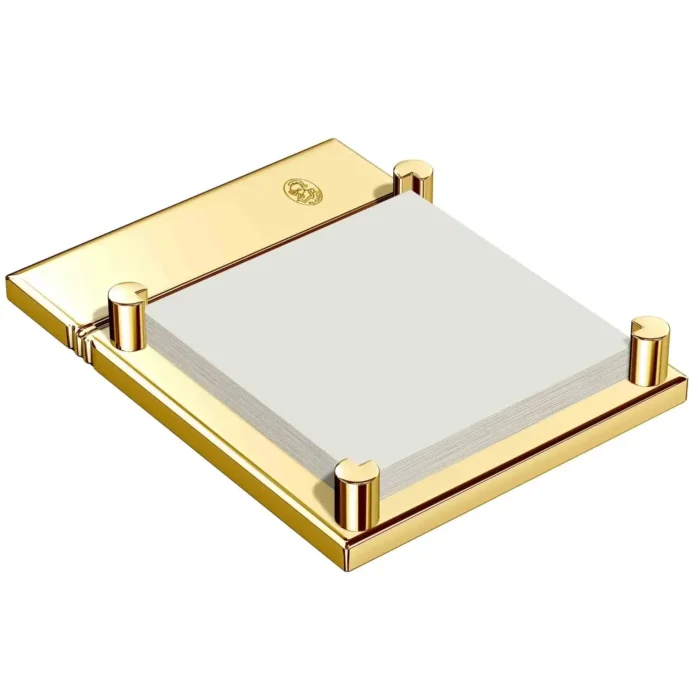 24k Gold sticky note holder