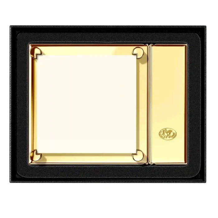 24k Gold sticky note holder